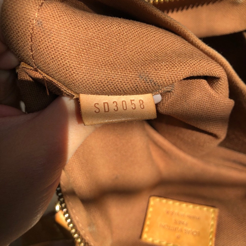 Louis Vuitton Brown and Gold Tote Bag - Picture 9 of 14